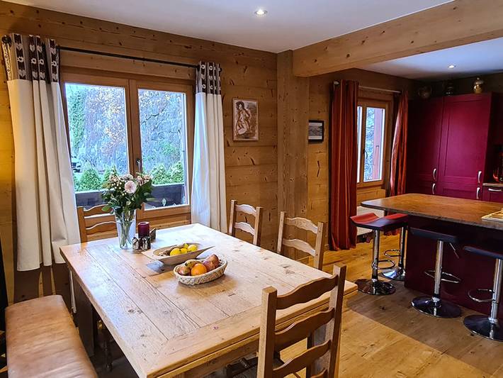 Gîte pour 7 personnes, avec terrasse à Champéry