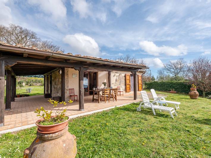 Maison de vacances pour 5 personnes, avec jardin ainsi que terrasse et vue - 1