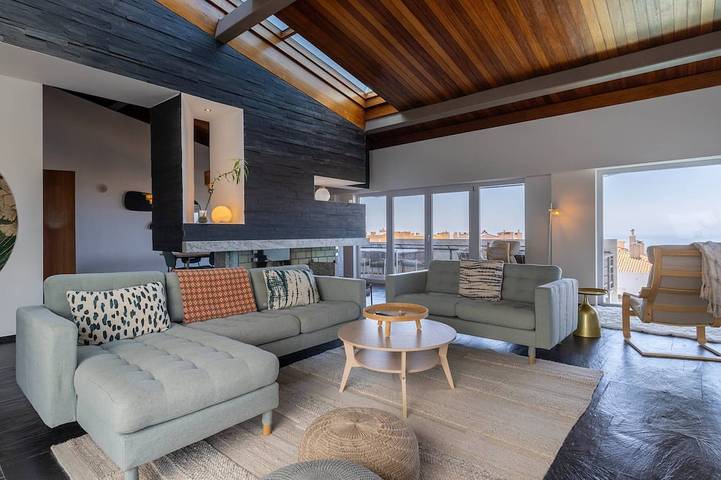 Ferienhaus für 10 Personen, mit Balkon und Garten sowie Sauna