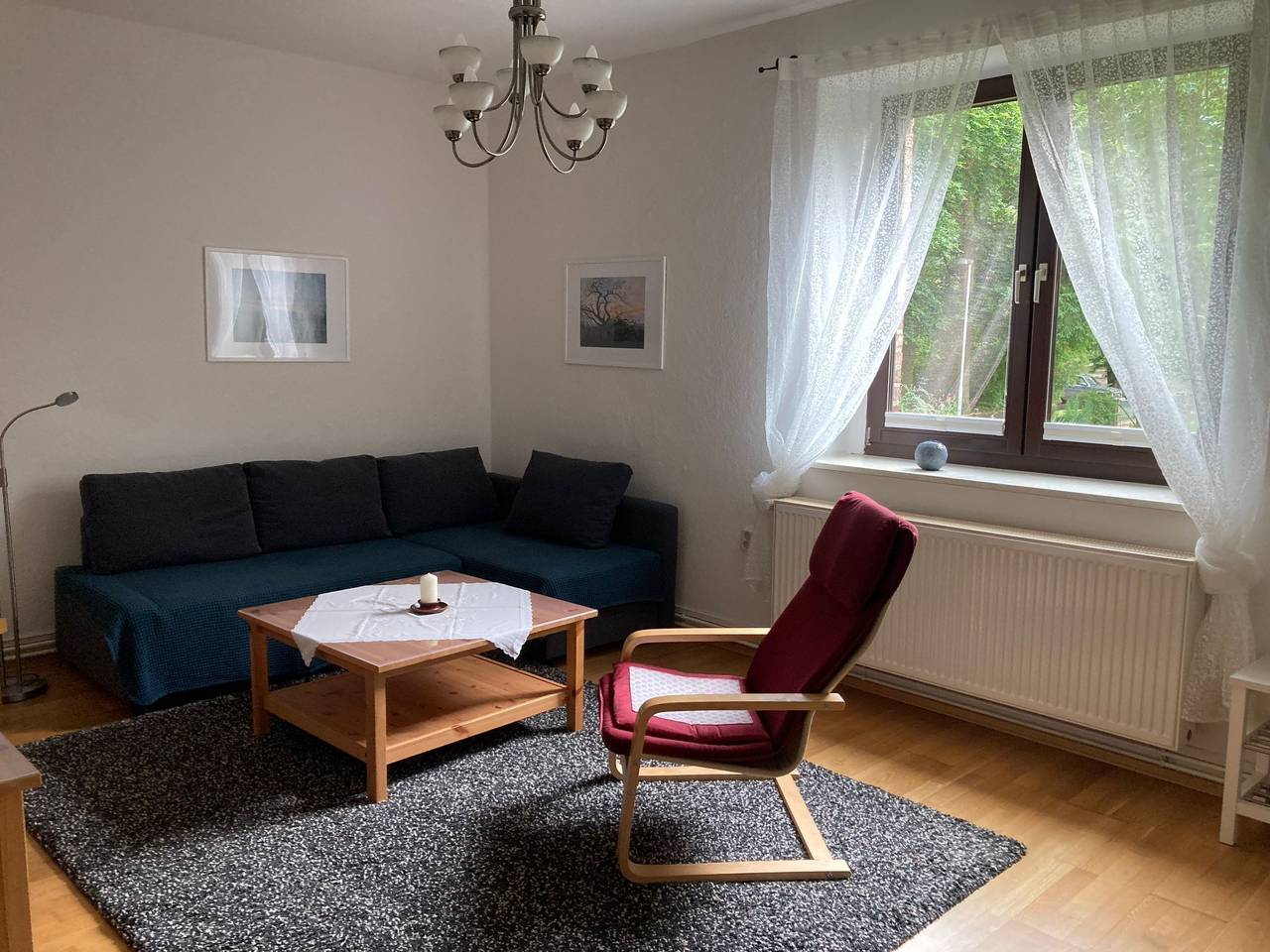 Ganze Wohnung, Parkblick in Ziethen in Ziethen, Vorpommern Greifswald