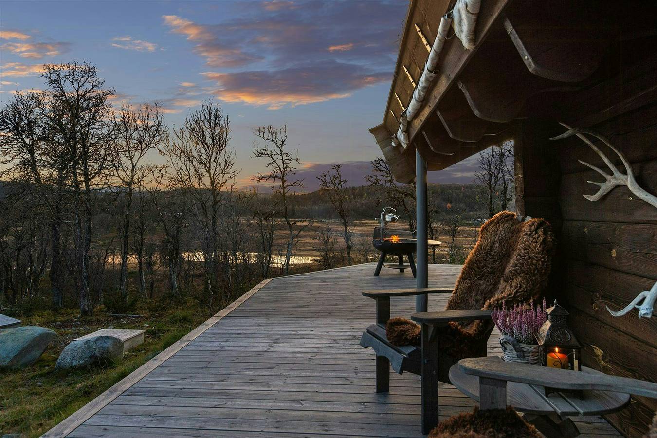 Cabaña de madera con sauna y estufa in Nore og Uvdal