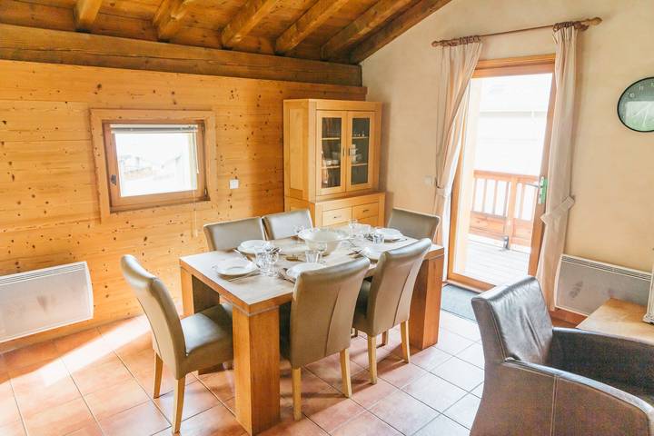 Chalet pour 6 personnes, avec balcon à Saint-François-Longchamp - 4