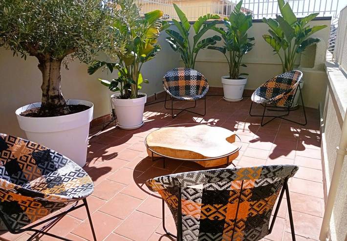 Casa de huéspuedes para 4 personas, con terraza en Bari