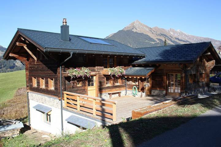 Chalet pour 10 personnes, avec terrasse et jardin, animaux acceptés