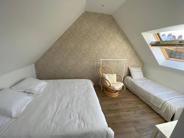 Cottage pour 2 personnes, avec terrasse et jardin dans Brest Arena