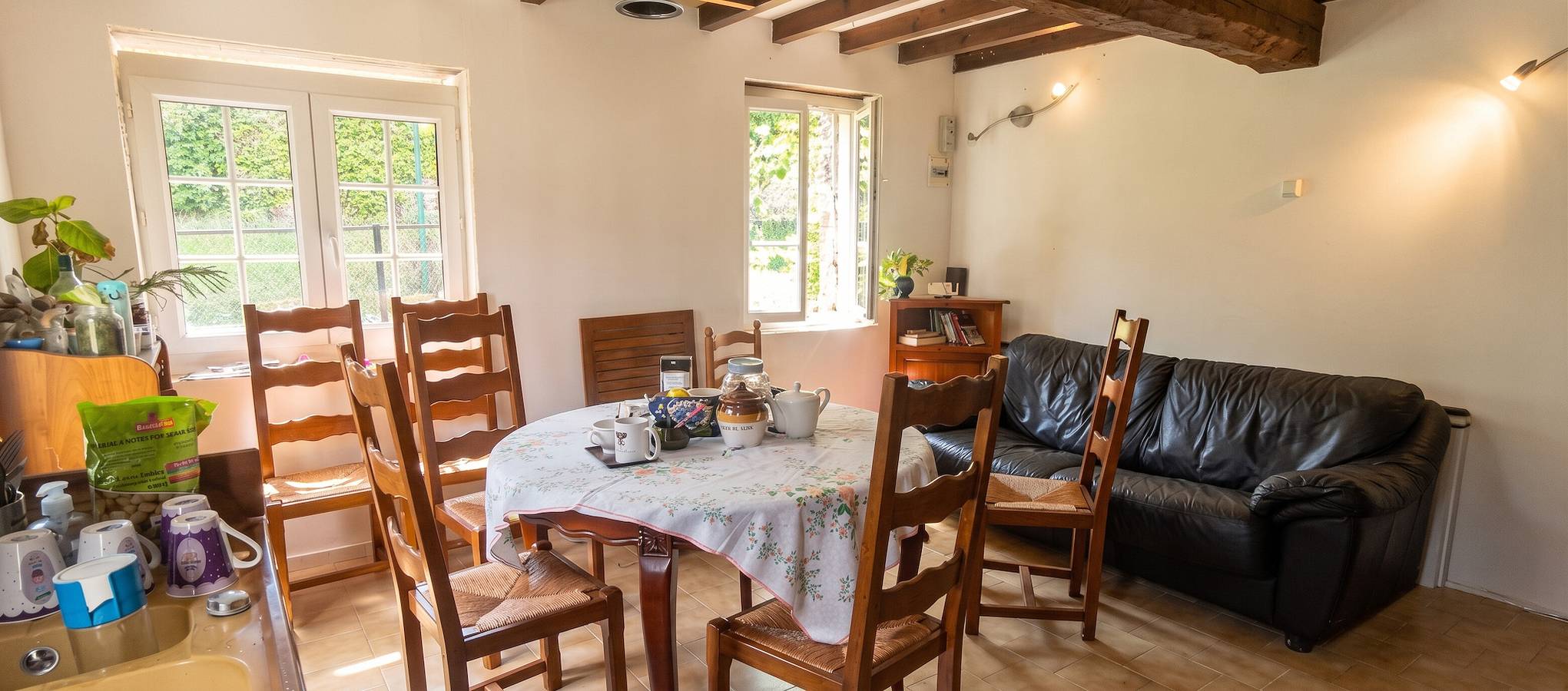 Maison rustique charmante à Sassetot-le-Mauconduit, jardin. in Sassetot-le-Mauconduit, Région du Havre