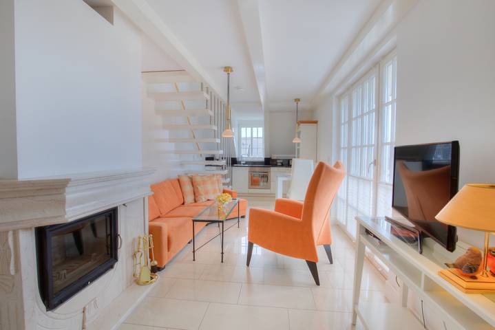 Ferienwohnung für 2 Personen, mit Balkon und Sauna sowie Whirlpool, mit Haustier in Wenningstedt