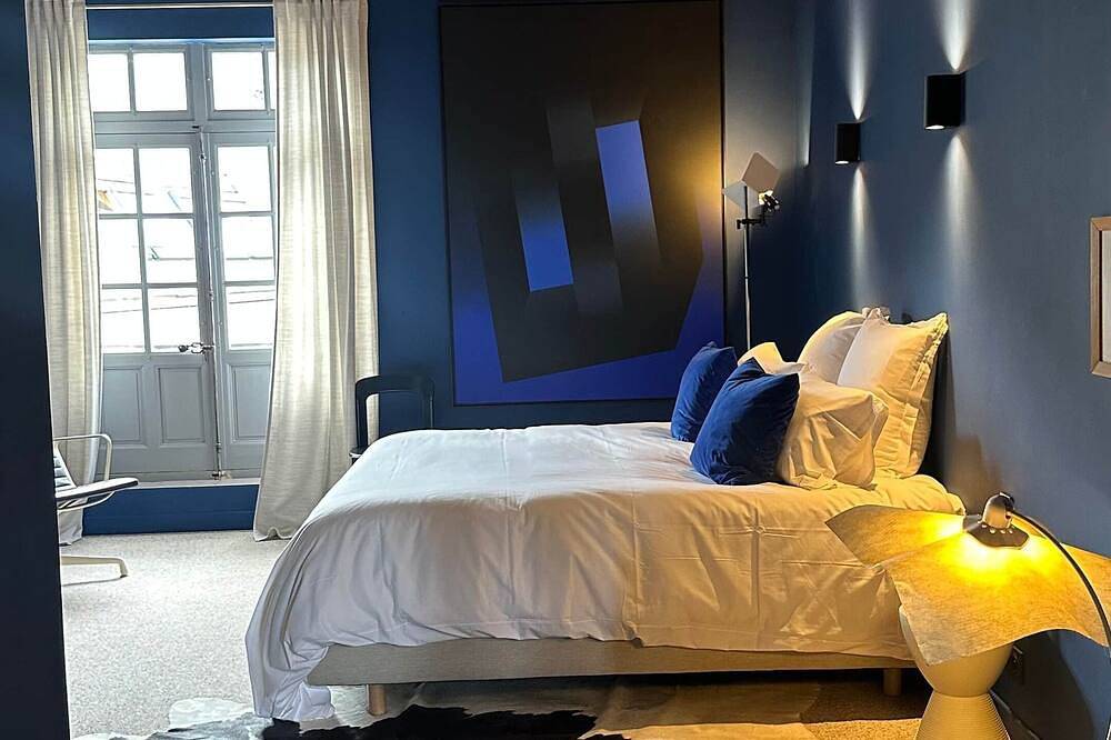 Guest Room Bleue - Auberge Radieuse in Azay-le-Rideau, Loire Valley