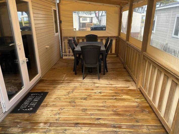 Camping pour 6 personnes, avec jardin ainsi que piscine et vue à Quiberon - 2