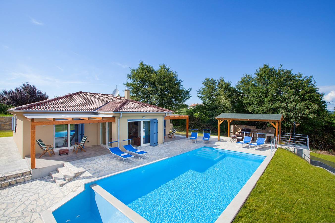 Villa für 6 Personen in Grožnjan, Općina Grožnjan