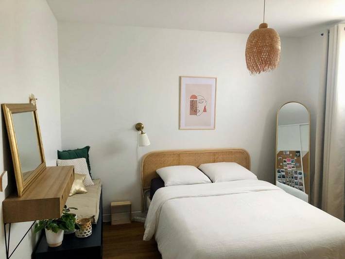 Appartement de vacances pour 4 personnes, avec jardin