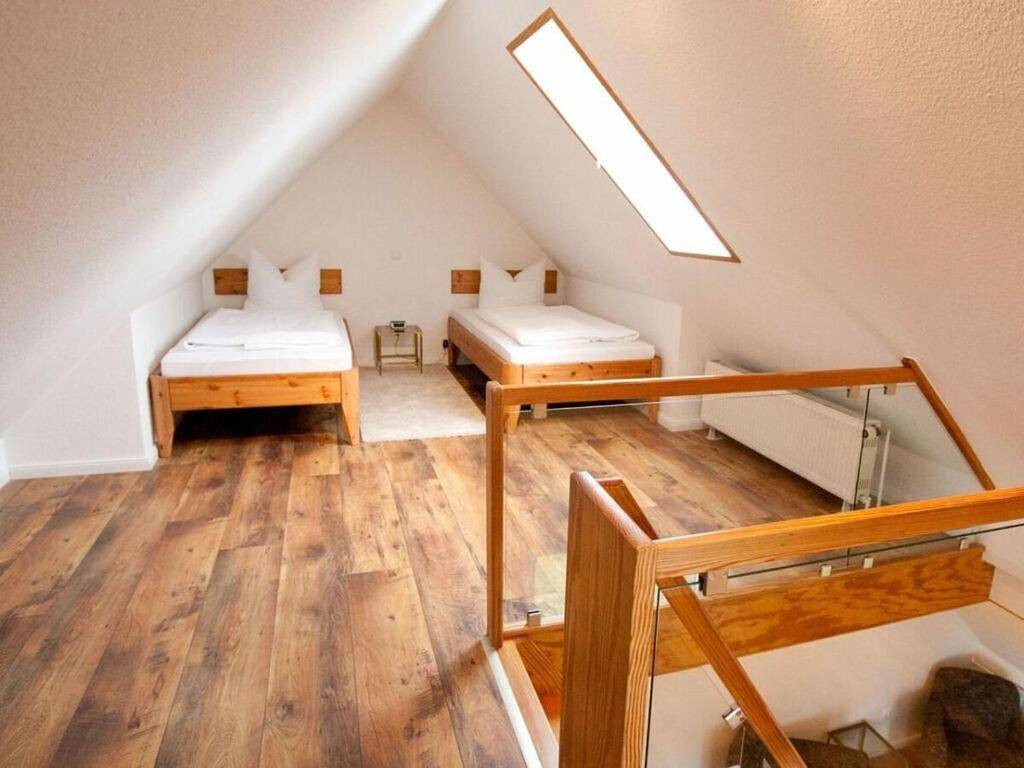 Habel Modern retreat in Steenodde, Nebel
