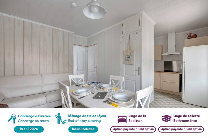 Location de vacances pour 4 personnes, avec terrasse et jardin, animaux acceptés à La Bernerie-en-Retz - 3