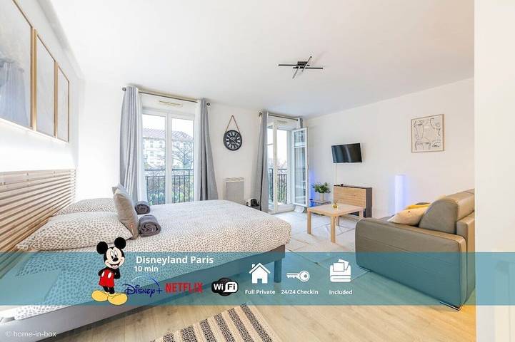 Appartement de vacances pour 4 personnes à Bussy-Saint-Georges