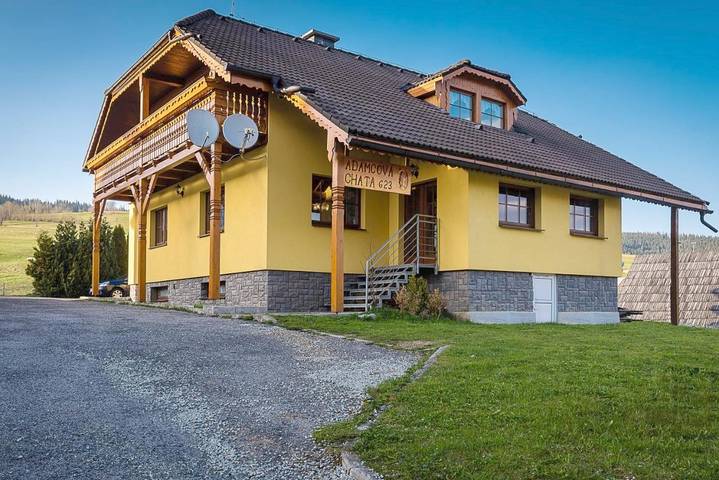 Domek letniskowy dla 17 osób, z Balkon i Ogród oraz Widok w Zdziar (Słowacja)