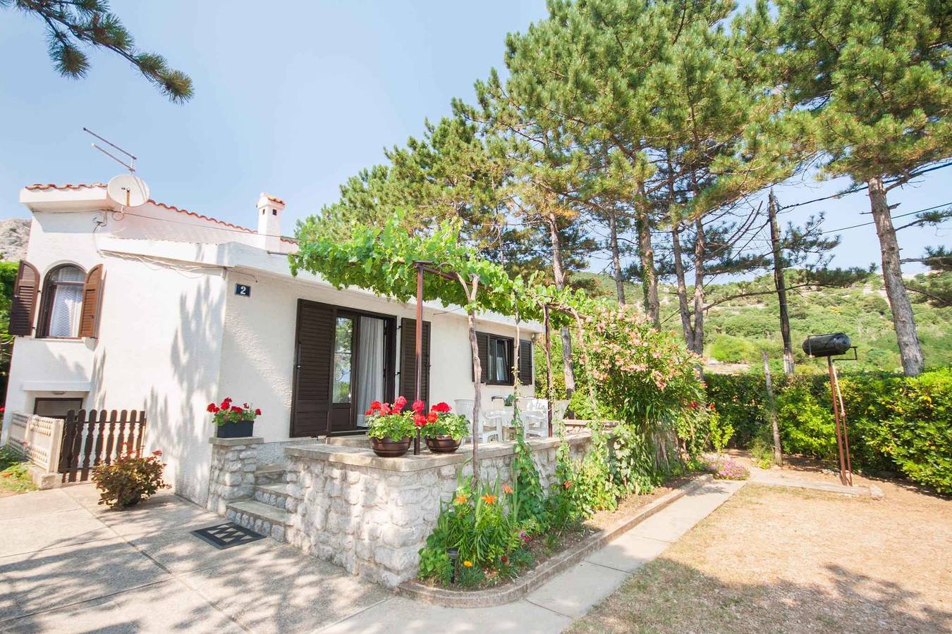 Holiday home Adriatic Sea at 300 m  in Baska, Krk