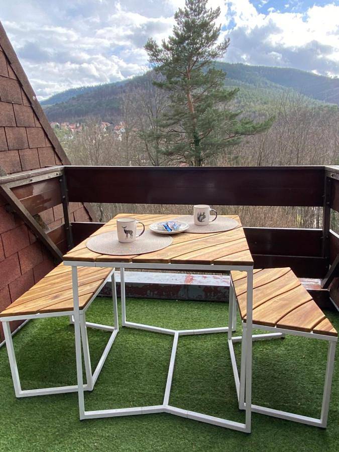 Gîte pour 4 personnes, avec terrasse et piscine ainsi que jardin et vue à Bœrsch - 2