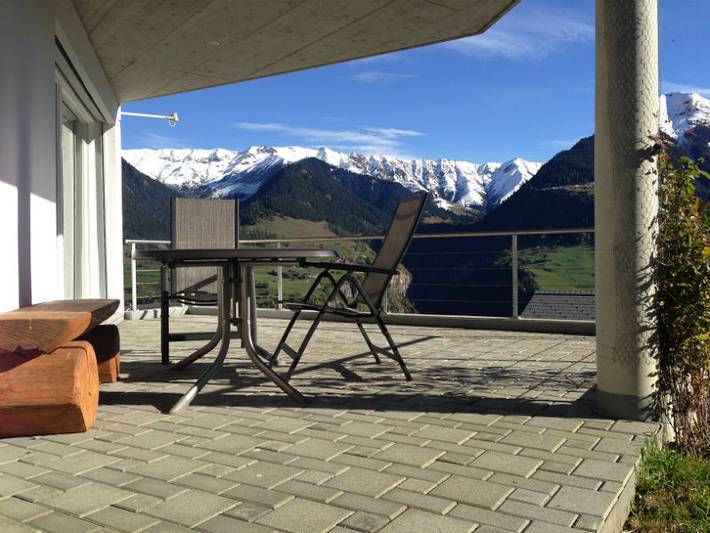 Ganze Ferienwohnung, Ferienwohnung Canategia Vock, Cumbel - 3 Zimmer Ferienwohnung für max. 6 Pers. im Eg in Lumnezia, Alpenarena
