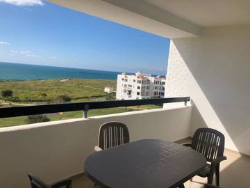 Gîte pour 3 personnes, avec vue ainsi que jardin et piscine, animaux acceptés dans Asilah