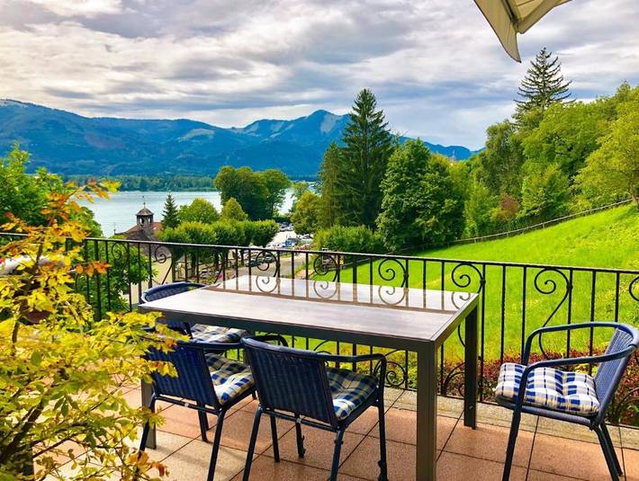 Ferienwohnung für 4 Personen, mit Ausblick und Garten sowie Seeblick, mit Haustier in Sankt Wolfgang im Salzkammergut - 4