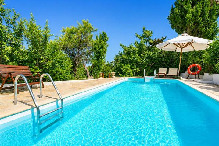 Villa per 4 persone con balcone in Sporadi
