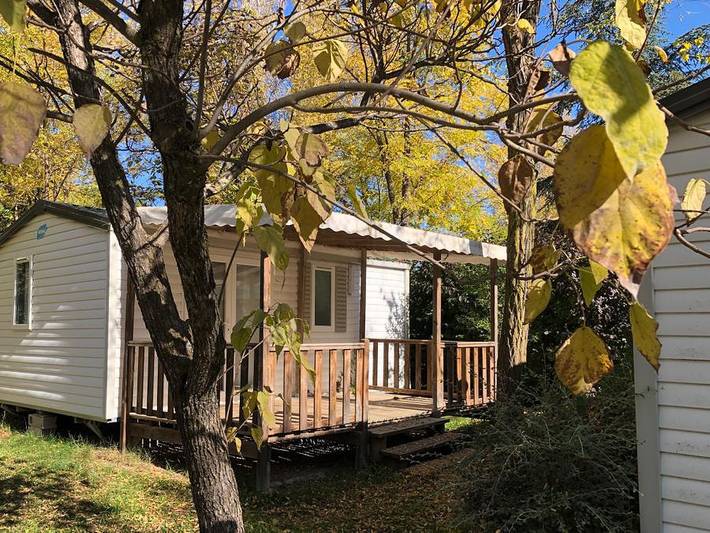 Camping Au Tylo Soleil - Mobile home 4 persons - 31 Privilege Mobile Home Super Vénus Riviera 23 sqm in Dauphin, Parc naturel régional du Luberon