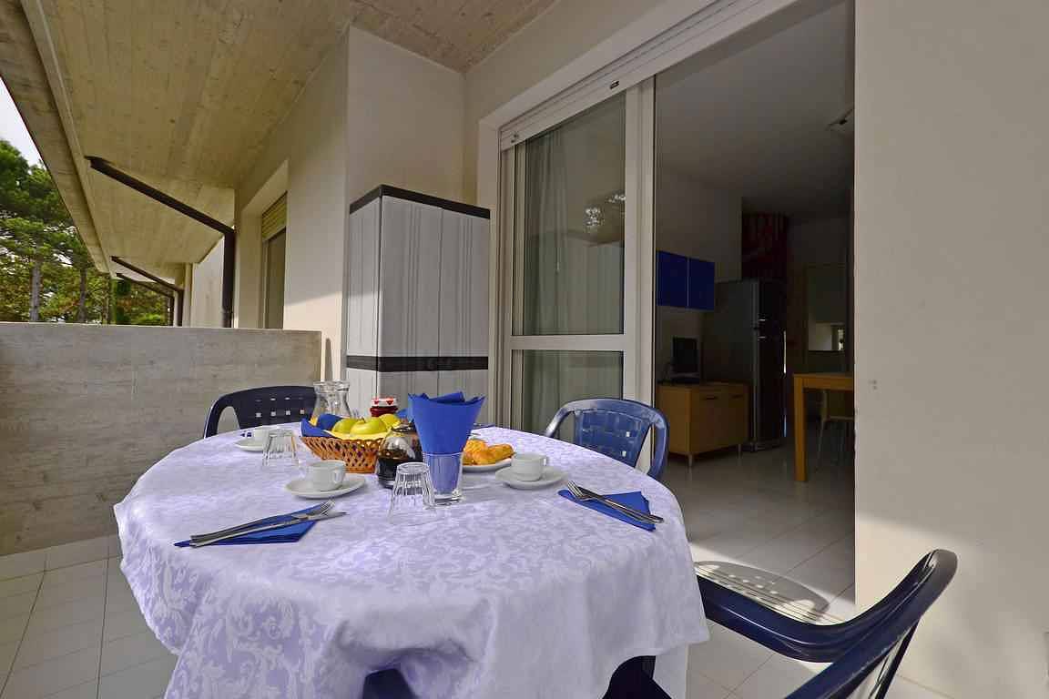 Ganze Ferienwohnung, Ferienwohnung mit Klimaanlage, Balkon und Pool  in Lignano Pineta, Lignano Sabbiadoro