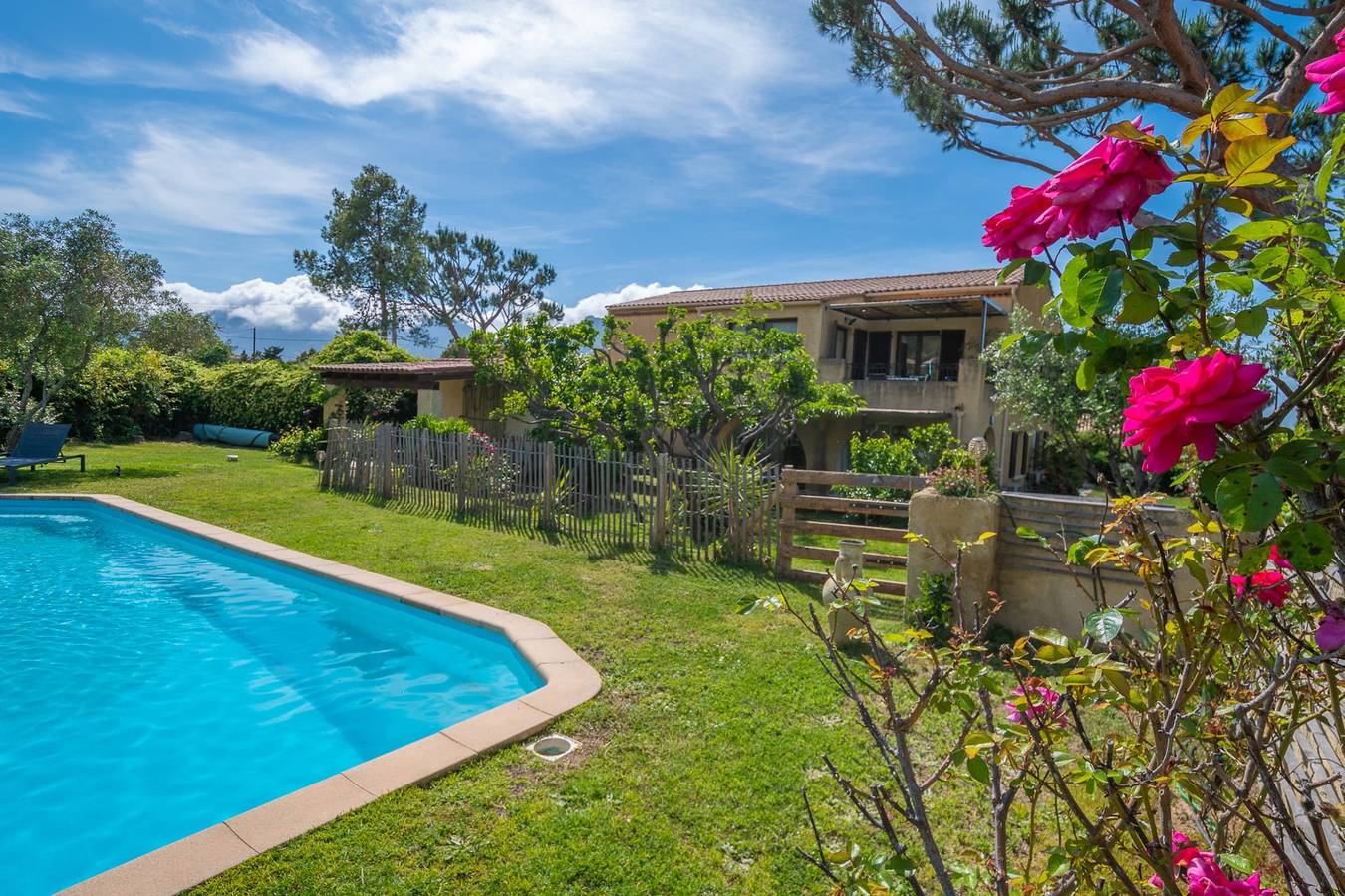 Appartamento intero, Luce : Appartamento vicino a Calvi, con piscina, giardino e comfort totale in Calenzana, Calvi e dintorni