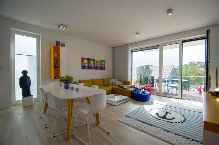 Ferienwohnung für 6 Personen, mit Balkon und Sauna in Glowe