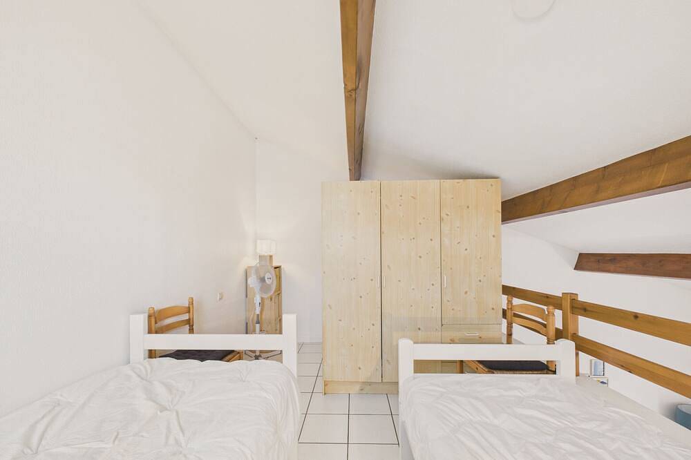 Estancia para 5 con piscina compartida y terraza in Saint-Vincent-sur-Jard, Vandea