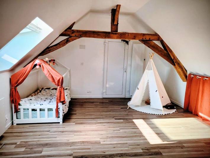 Appartement de vacances pour 6 personnes, avec jardin