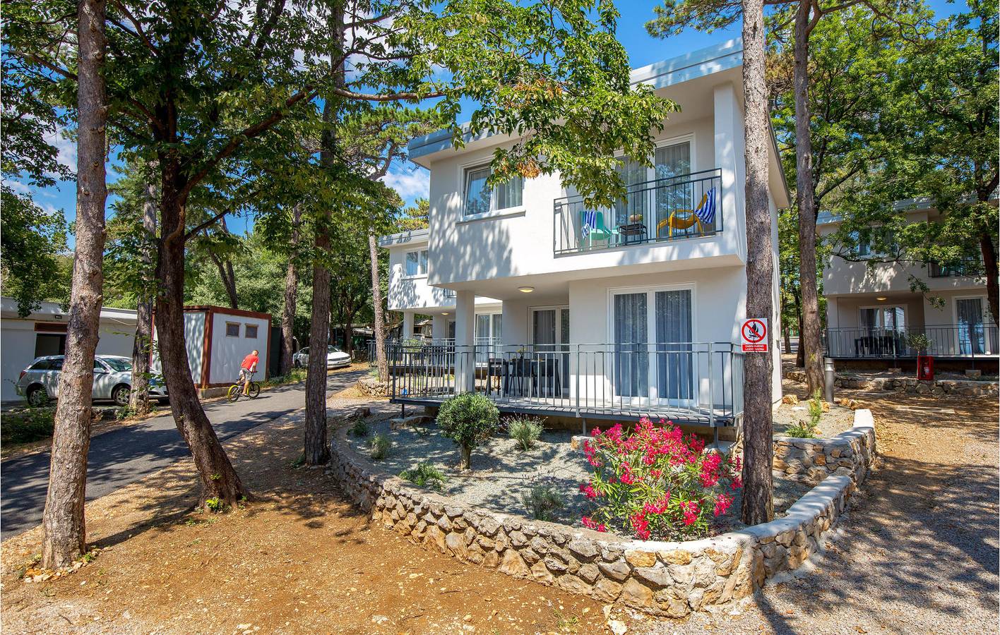 Ferienwohnung mit Meerblick, Terrasse und WLAN, in der Nähe der Küste und der Stadt in Kraljevica, Primorje-Gorski Kotar