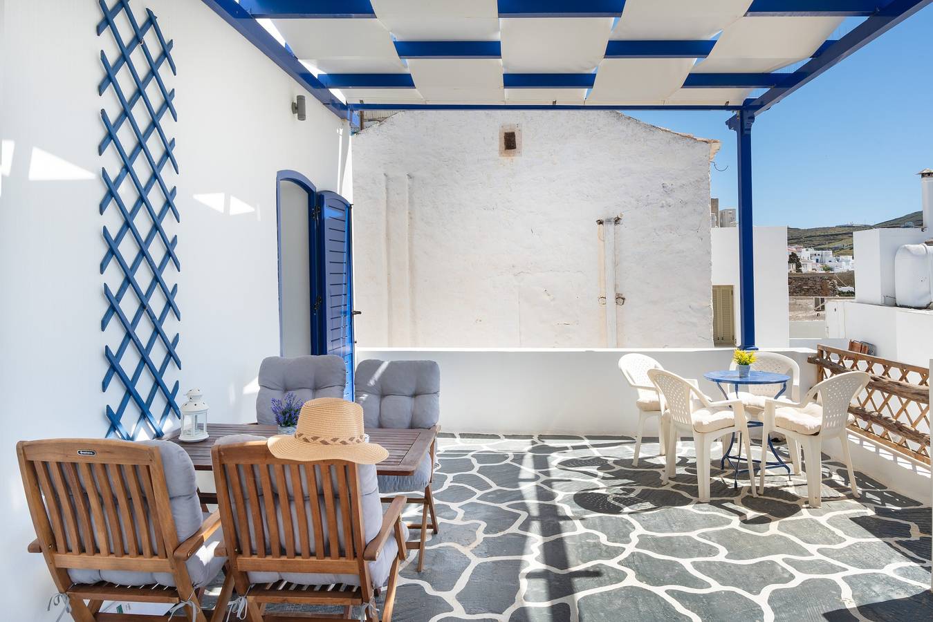 Apartamento entero, Apartamento 'Olga's House Kythnos' con balcón in Citnos