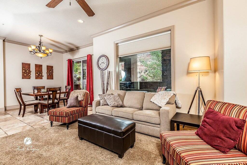 Ganze Wohnung, Luxus-Eigentumswohnung im 5-Sterne-Resort! Nächstes Resort zum Zion Park - Sleeps 12!Bester Preis in Hurricane, Zion Nationalpark