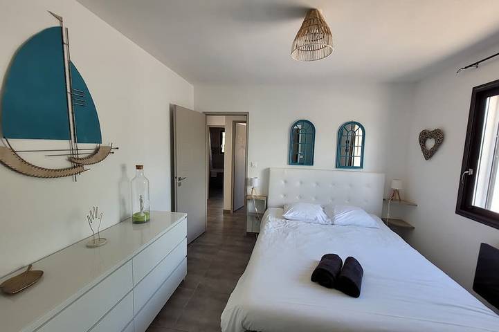 Hübsches Haus in der Nähe der Strände mit privatem Pool in Vendres, Mittelmeerküste (Frankreich)