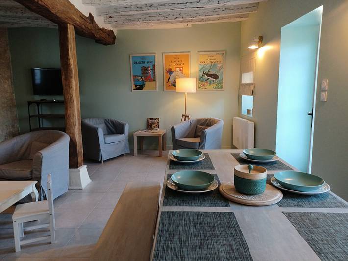 Gîte pour 6 personnes, avec terrasse et jardin à Saint-Aignan - 4