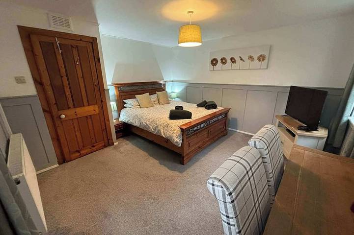 Grande maison de campagne avec jardin, sauna, jacuzzi & salle de jeux par Get Better Getaw in Dumfries and Galloway
