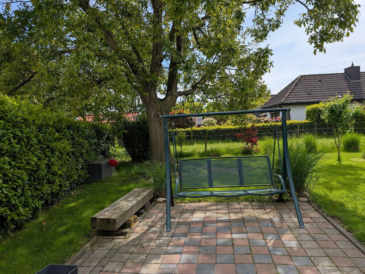 Ganze Wohnung, Apartment "Landleben 2" mit Gemeinschaftsterrasse, privatem Garten und W-Lan in Erkelenz, Niederrhein
