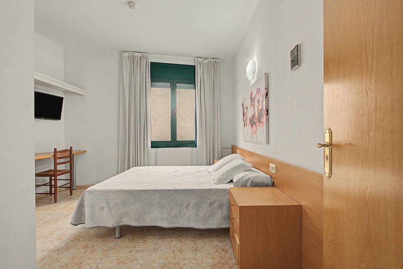 Chambre double 'Econòmica Santa Coloma de Farners' in Santa Coloma de Farners, Province de Gérone