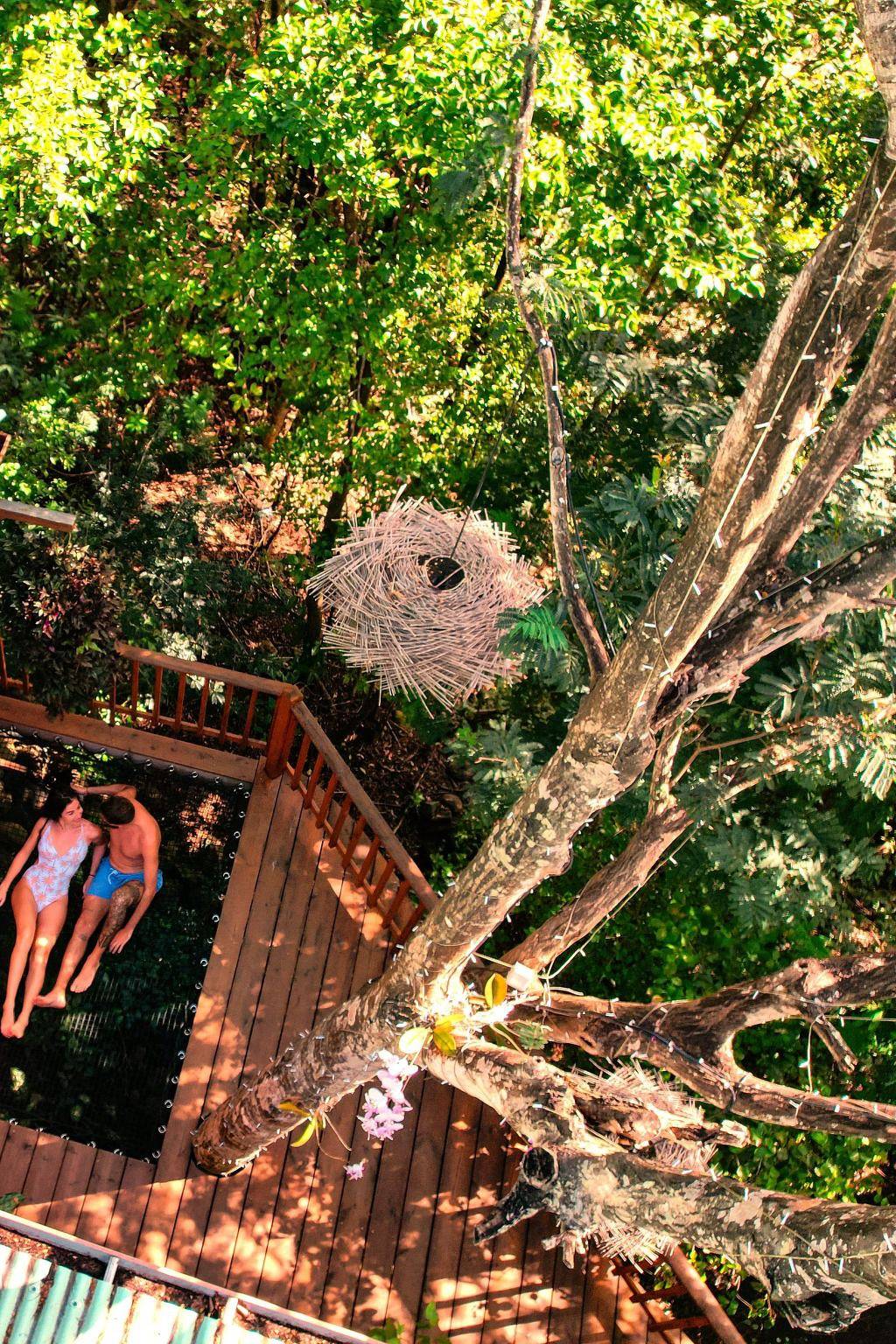 Cabane Aux Etoiles Au Jardin des Colibris (Sternenhütte im Garten der Hummingbi in Deshaies, Guadeloupe