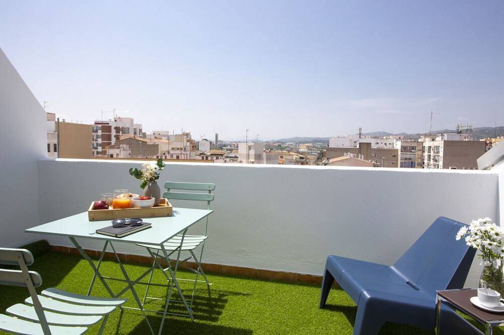 Ganze Wohnung, La Pergola 6J - Interior Penthouse with Terrace in Castellón de la Plana, Costa del Azahar
