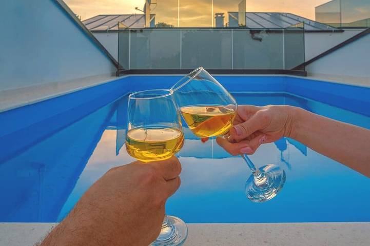 Ferienhaus für 10 Personen, mit Garten in Vodice