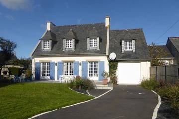 Location de vacances pour 6 personnes dans Plage Kerler Fouesnant