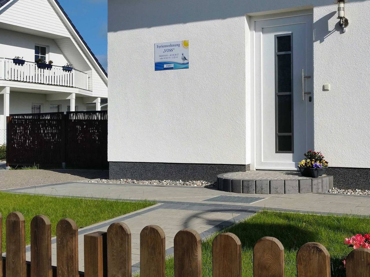 Ganze Ferienwohnung, Ferienwohnung Voss mit Terrasse - Ferienwohnung in Ückeritz, Bernsteinbäder