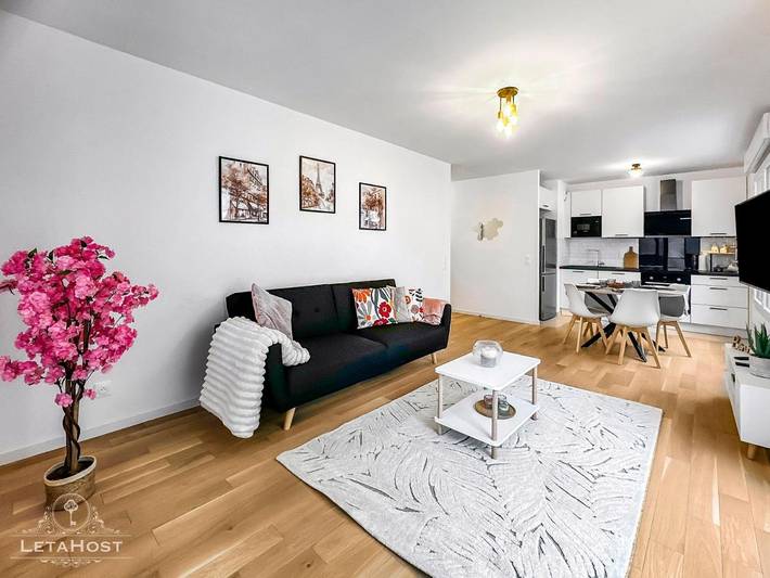 Gîte pour 6 personnes, avec Balcon et Terrasse à Châtenay-Malabry