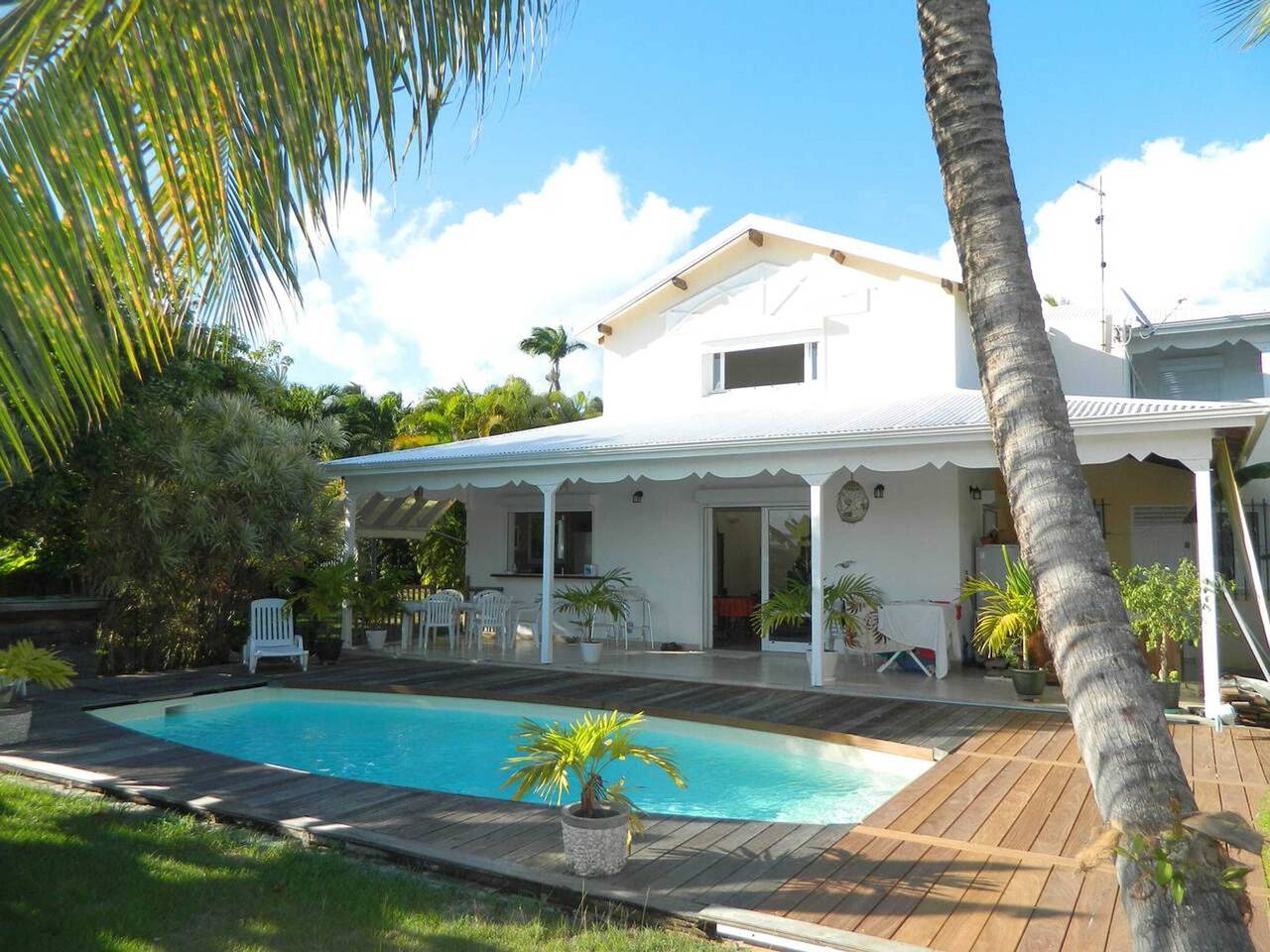 Charming villa with jacuzzi and private pool, Le Gosier in Le Gosier, Guadeloupe (Caribbean)