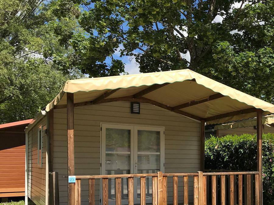 Camping Le Verger De Jastres - Mobilheim 2 personen - Mh1 Tara in Aubenas, Ardèche