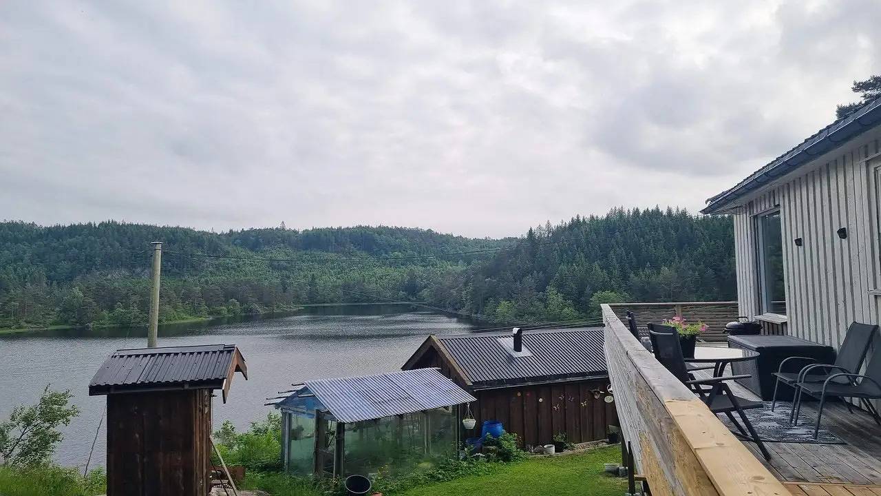 Ganze Ferienwohnung, Ferienwohnung für 6 Personen (140 m²) in Øyslebø in Marnardal