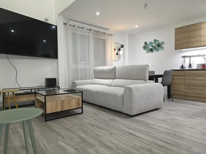 Appartement de vacances pour 7 personnes, avec sauna ainsi que terrasse et bassin pour enfant - 1