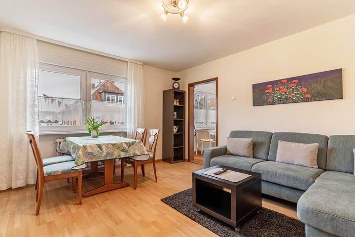 Gîte pour 4 personnes, avec balcon à Biberach